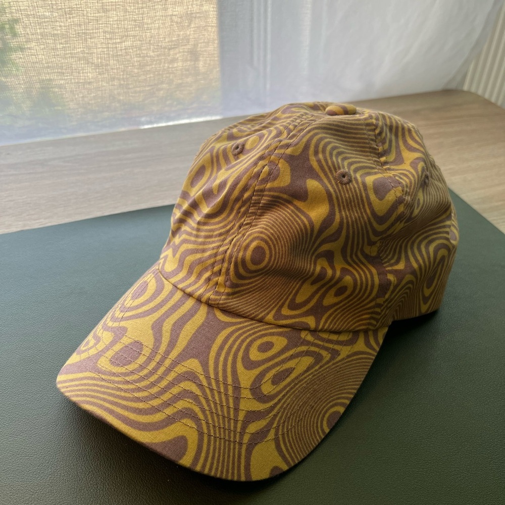 Baggu Trippy Salmon Swirl Baseball Cap